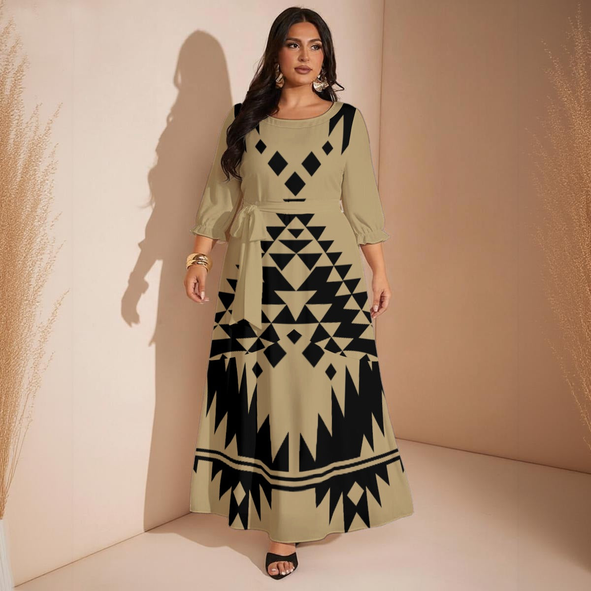Basket Maxi Dress Winter 2025