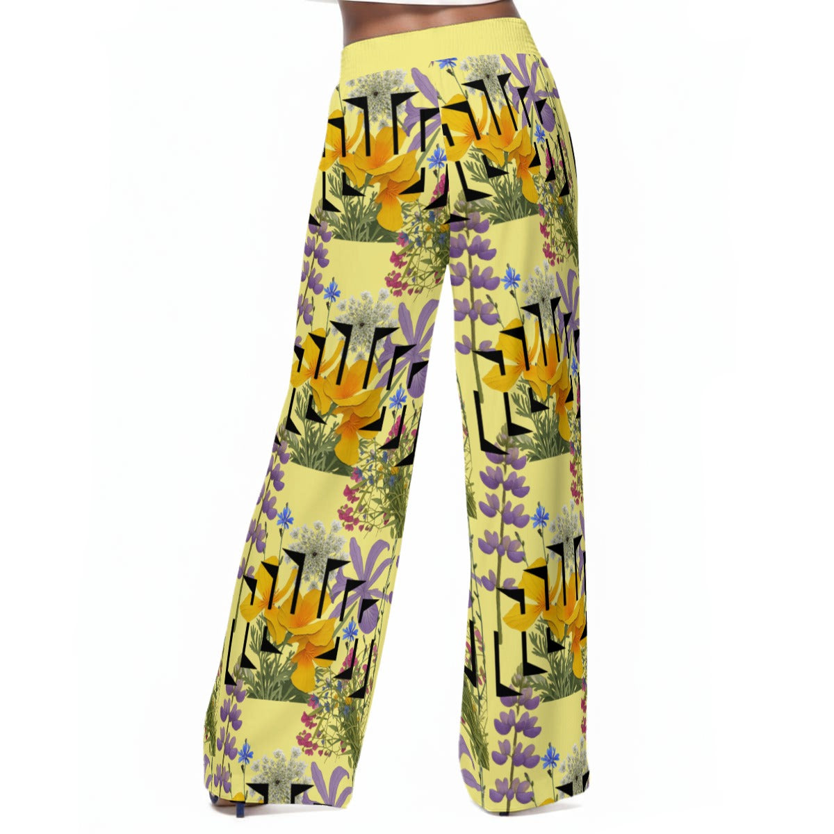 Cali Summer Wild Flowers (yellow) Rayon