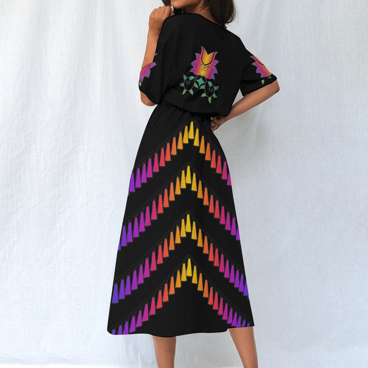 Akua'pa medicine dress with Pockets