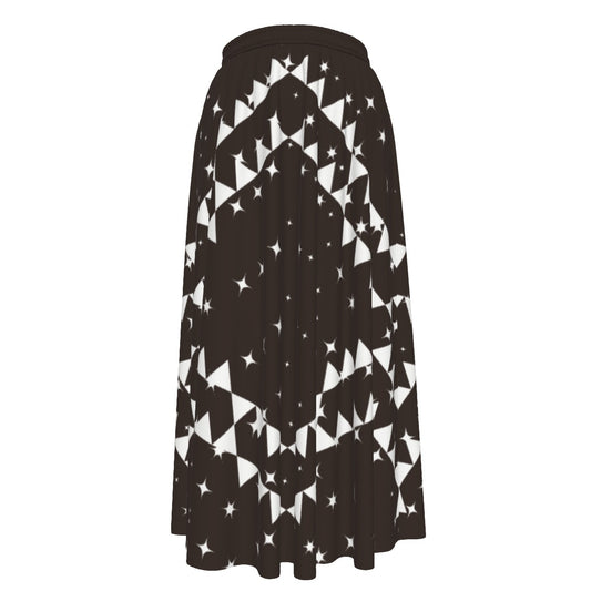 Starrs Chiffon Skirt (chocolate brown)