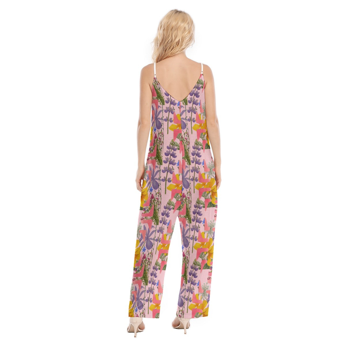 California Summer Flowers Romper