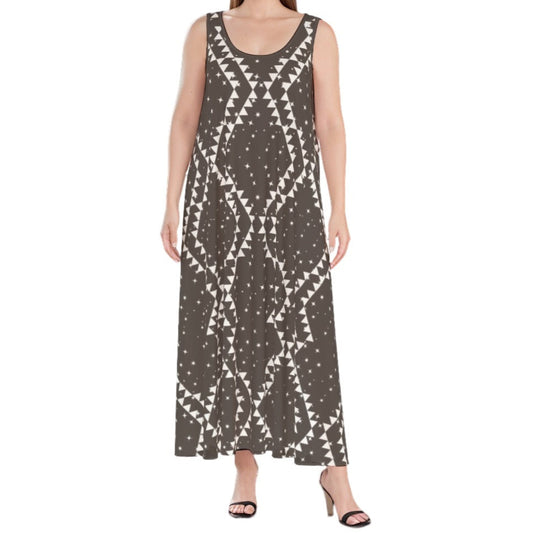 Starr Tank Dress (chocolate brown)