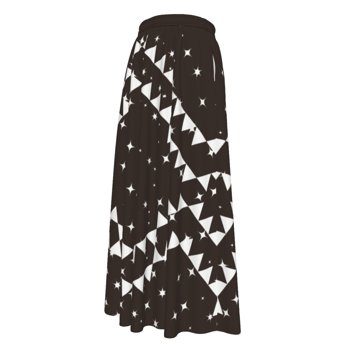 Starrs Chiffon Skirt (chocolate brown)