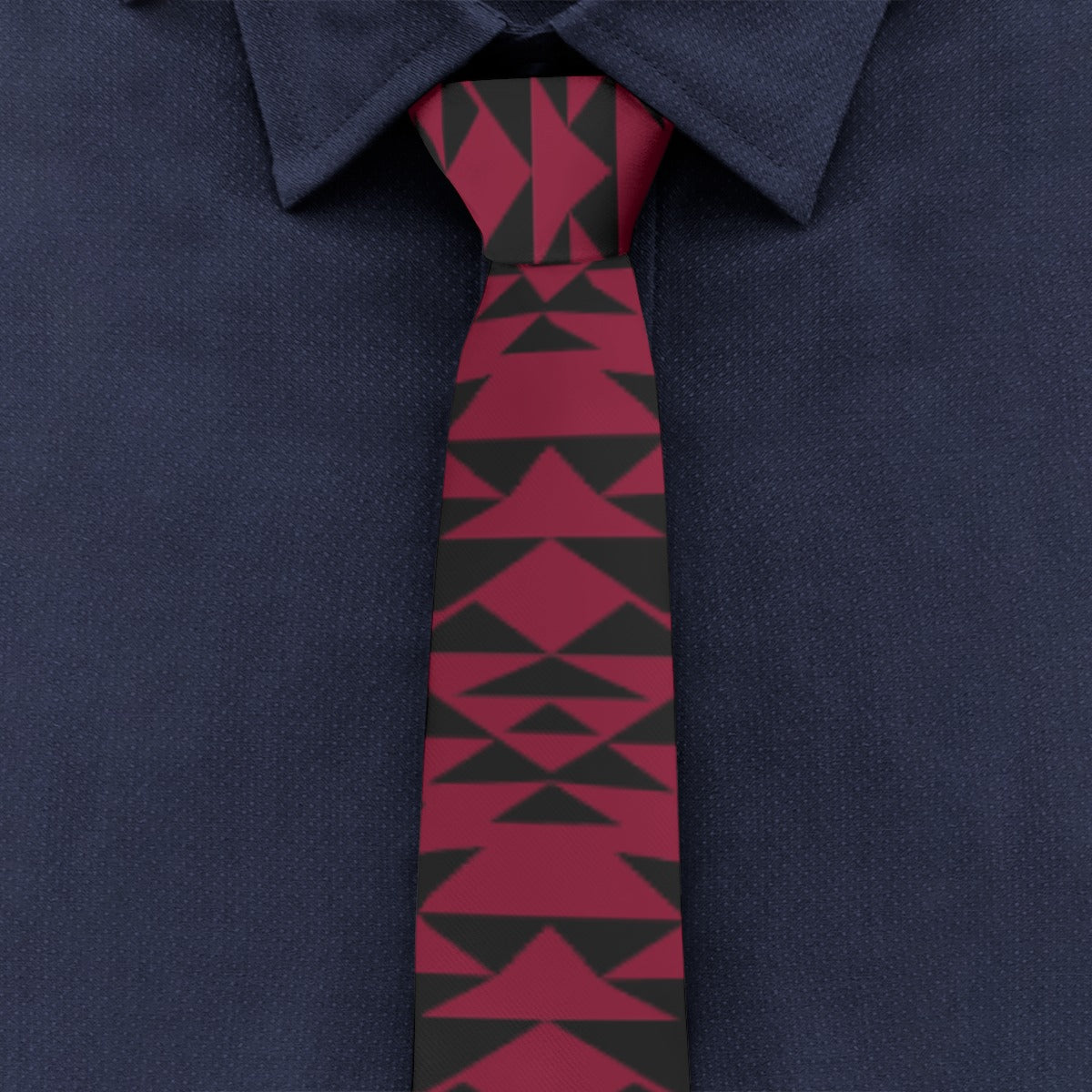 Basket Tie Winter 2025 Burgundy