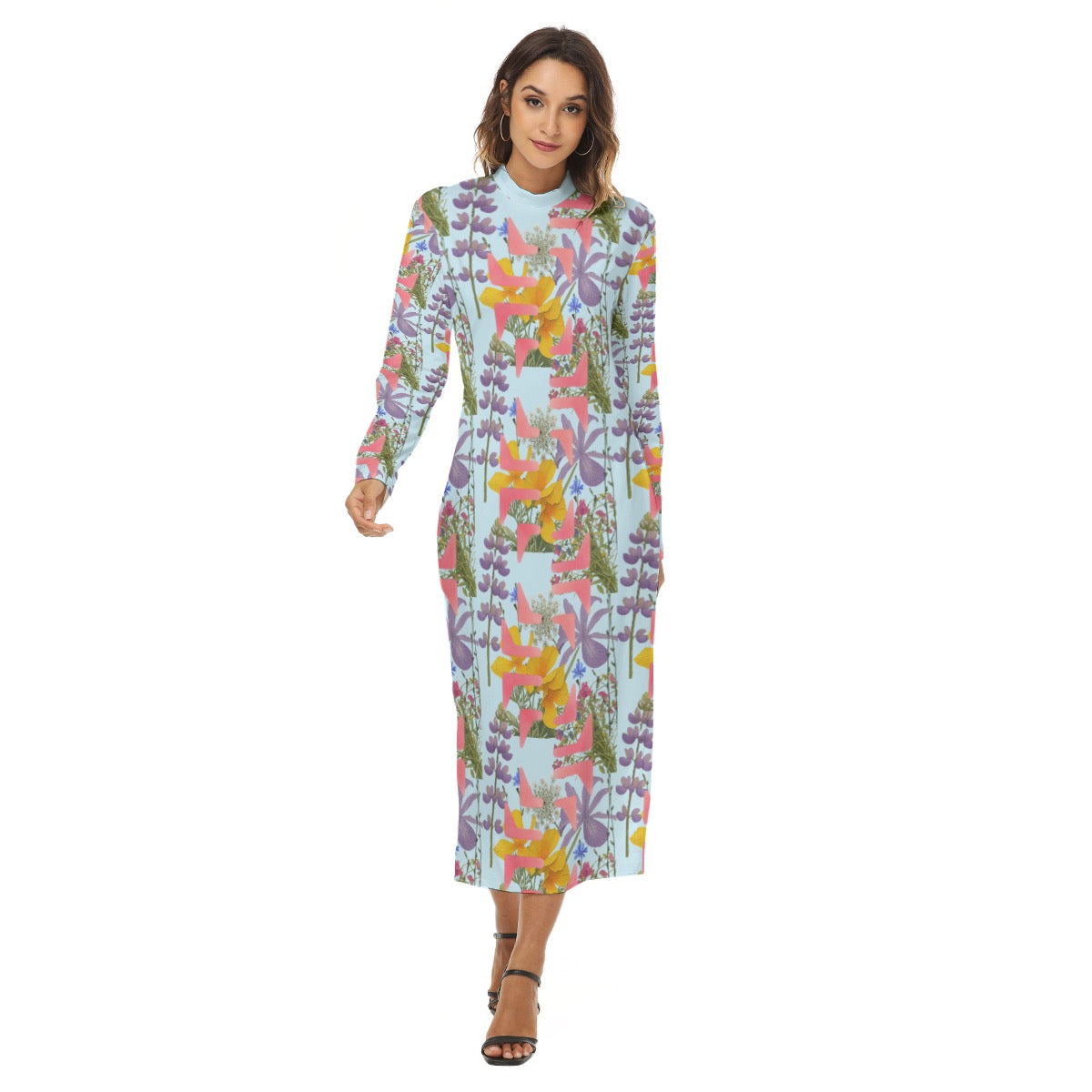 California Wild Flowers Bodycon