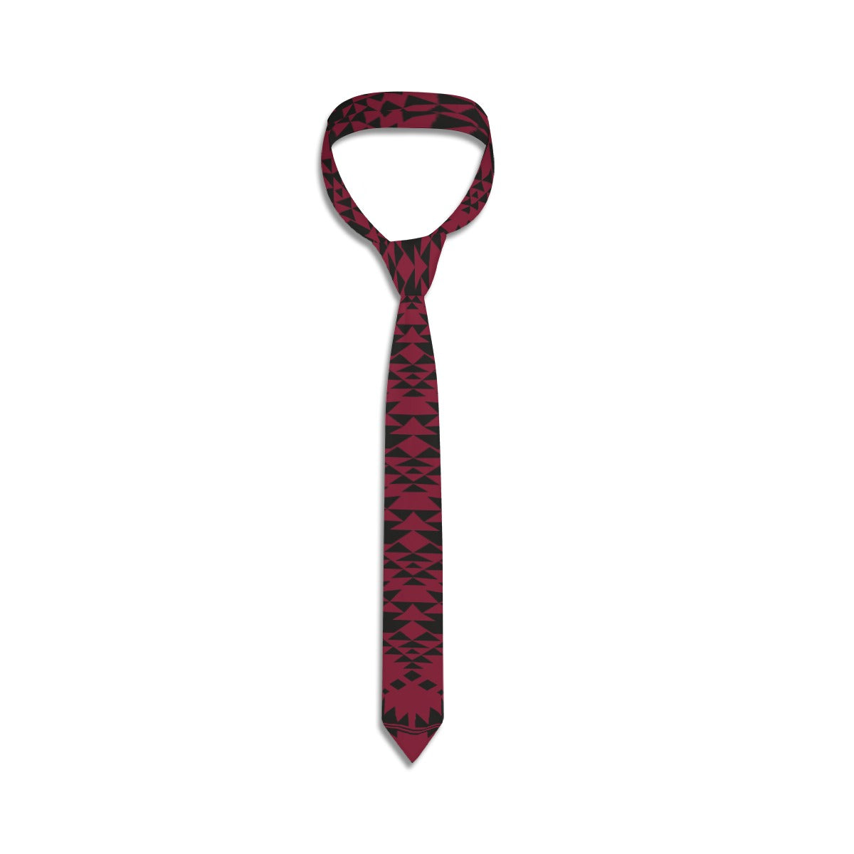 Basket Tie Winter 2025 Burgundy