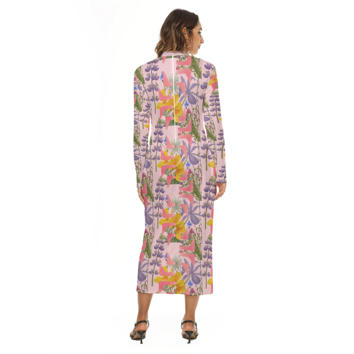 California Wild Flower Bodycon (pink)