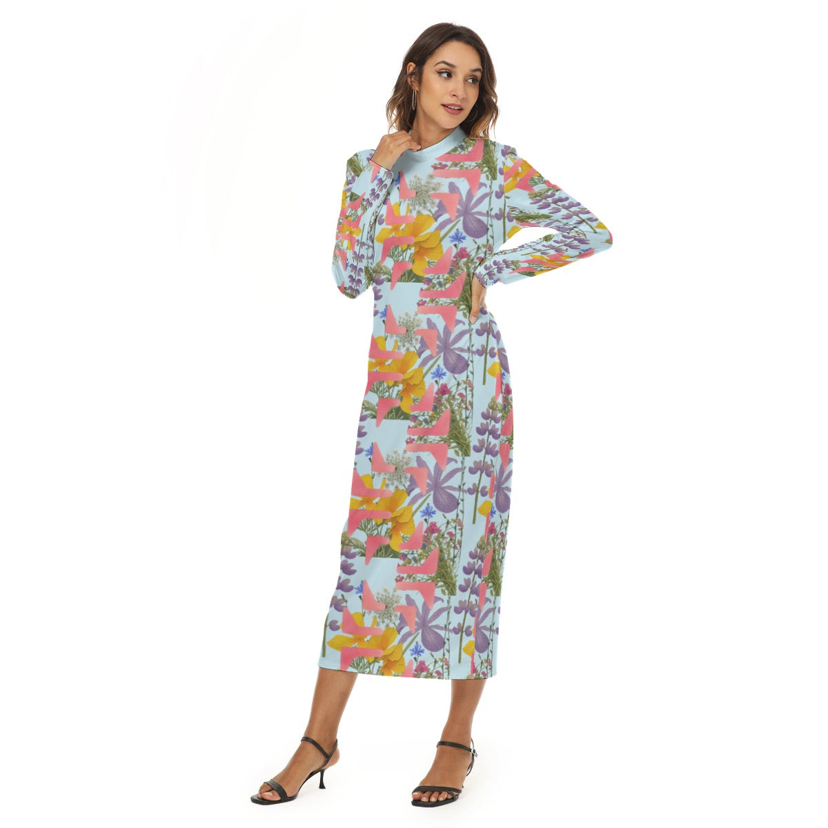 California Wild Flowers Bodycon