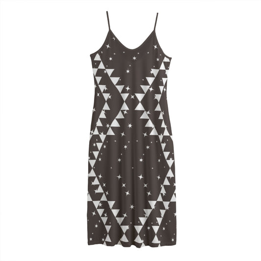 Starr Cami Dress (chocolate brown)