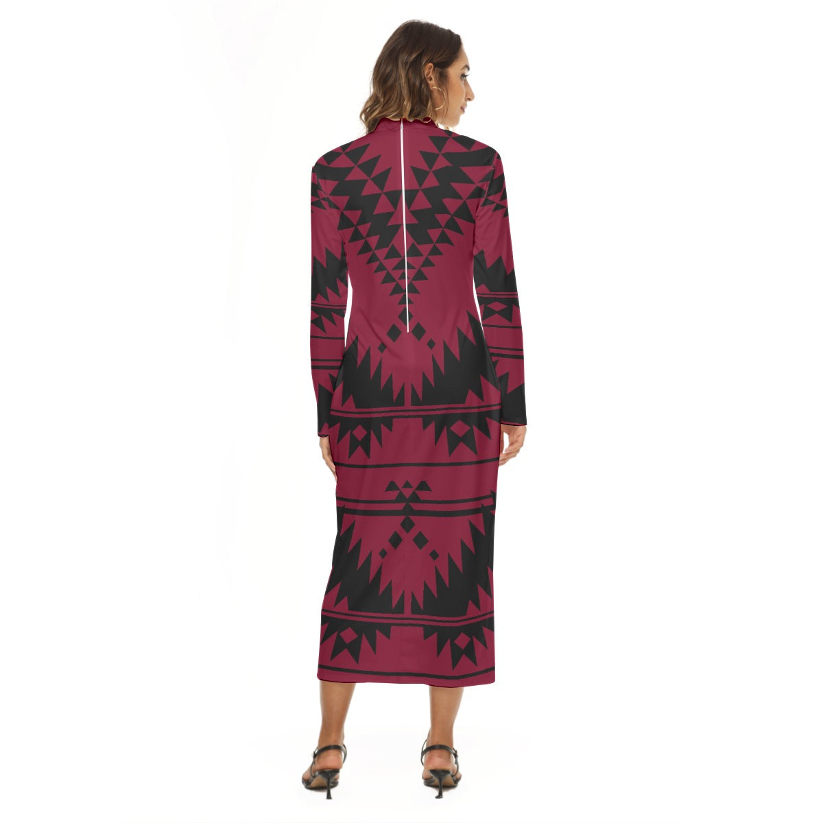 Basket Bodycon Winter 2025 Burgundy