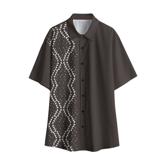 Men's Starry Shirt (chocolate brown)