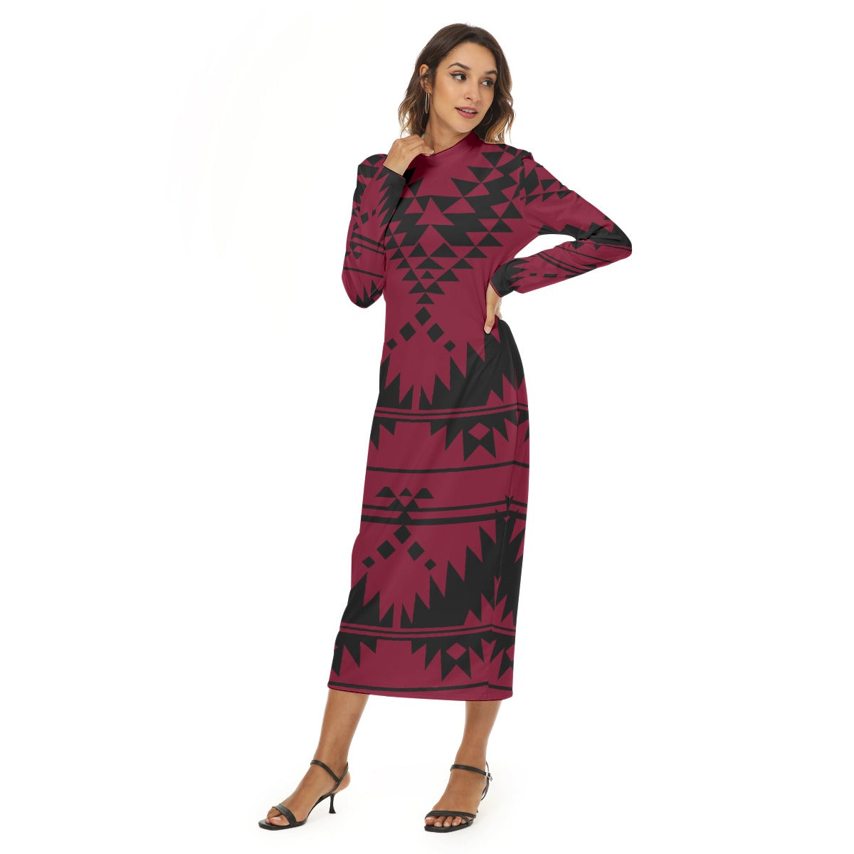Basket Bodycon Winter 2025 Burgundy