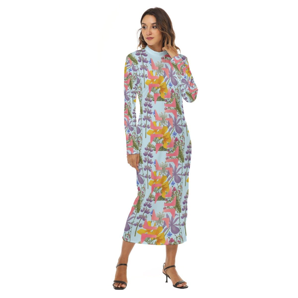California Wild Flowers Bodycon
